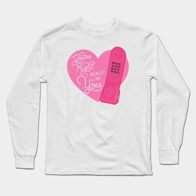 Dream Phone Long Sleeve T-Shirt by LoverlyPrints